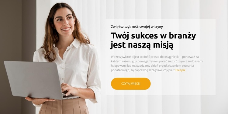 Nie wymagamy karty kredytowej Motyw WordPress