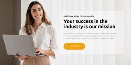 No Credit Card Required - Professional Website Template