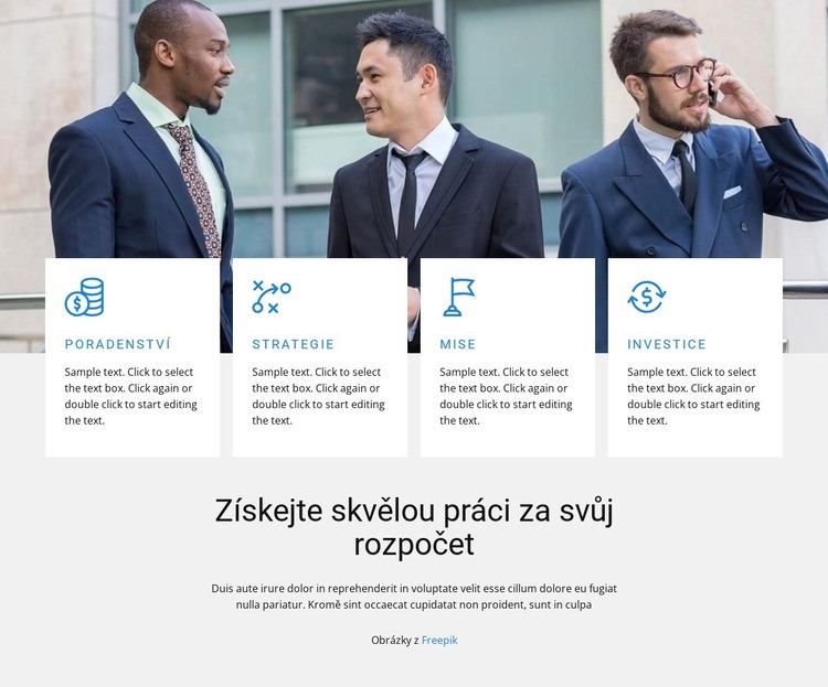 Prodejte cokoliv online Šablona CSS