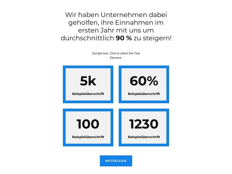 Berufliche Bedürfnisse Website Builder-Vorlagen