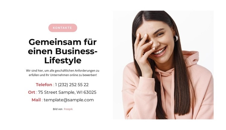 Termine vereinbaren Website Builder-Vorlagen