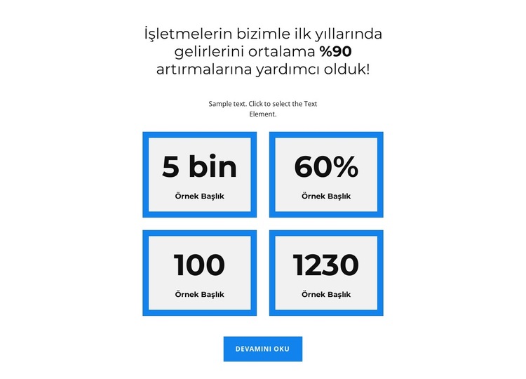 Profesyonel ihtiyaçlar Web Sitesi Şablonu