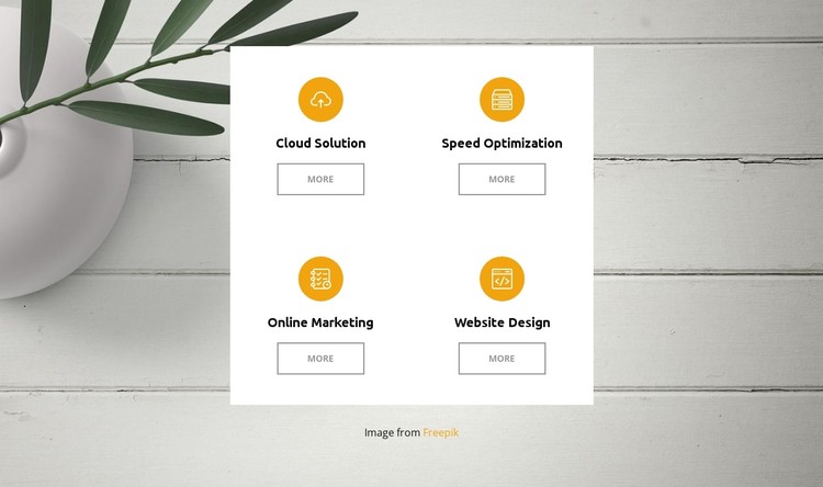 Reach and retain customers CSS Template
