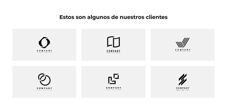 Permitir clientes Plantillas de creación de sitios web