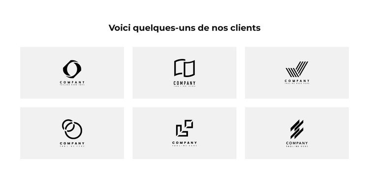 Autoriser les clients Modèle HTML