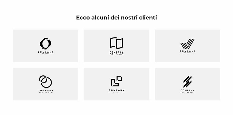 Consenti ai clienti Costruttore di siti web HTML