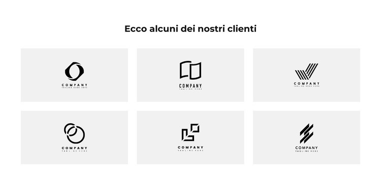 Consenti ai clienti Modelli di Website Builder