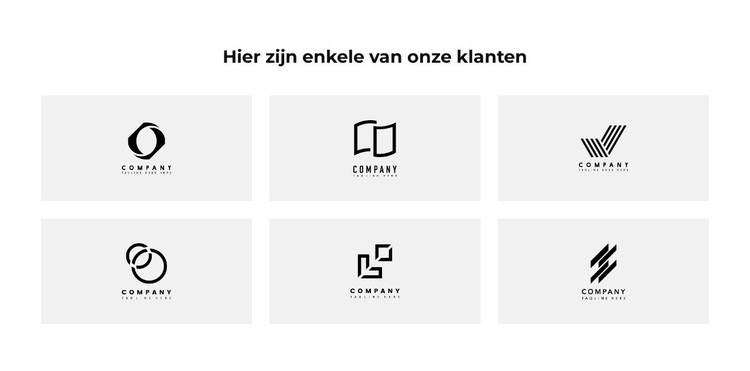 Sta klanten toe Website ontwerp