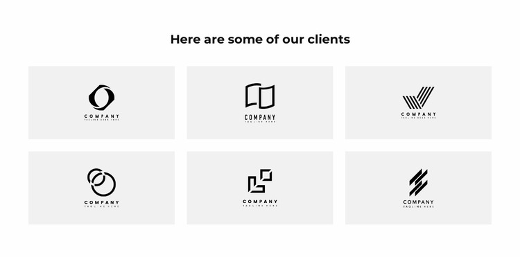 Allow clients Website Mockup