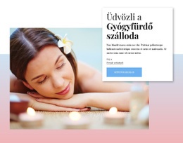 Üdvözöljük A Spa Szállodában - Websablon