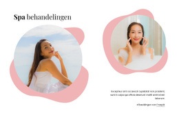 Een Exclusief Websiteontwerp Voor Luxe Spabehandelingen