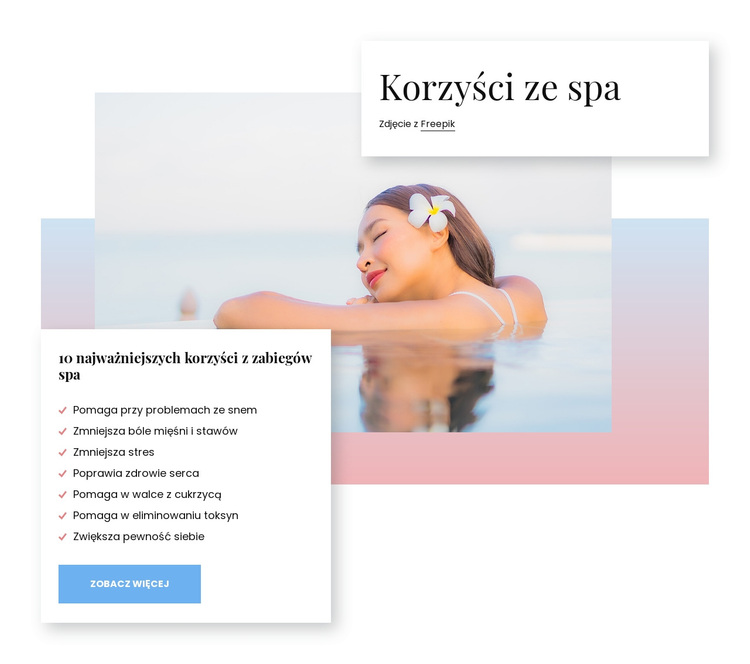 Korzyści zdrowotne wynikające ze stosowania uzdrowiska Motyw WordPress