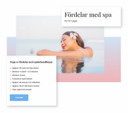 Hälsofördelar Med Spa - Premiummall