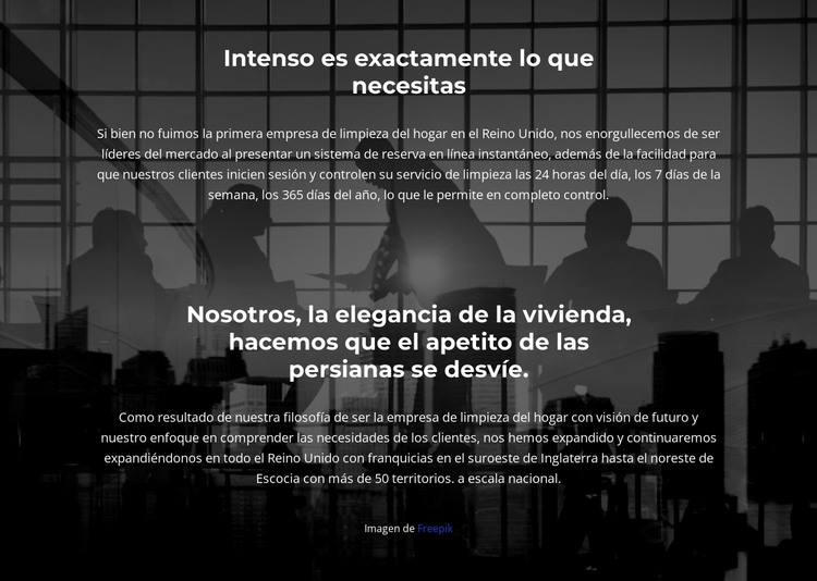 Dos tareas principales Plantilla HTML