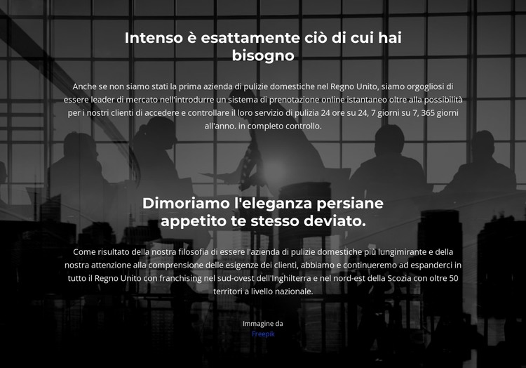 Due compiti principali Modello HTML