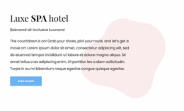 Boetiekhotel En Spa - Joomla-Websitesjabloon