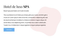 Design De Site Multifuncional Para Hotel Boutique E Spa