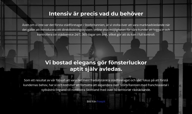 Två huvuduppgifter WordPress -tema