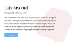 Butik Otel Ve Spa Için Çarpıcı WordPress Teması