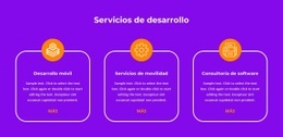 Creador De Sitios Web Premium Para Servicios De Producción