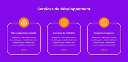 HTML Réactif Pour Service De Production