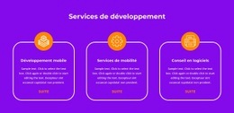 Service De Production - Meilleur Modèle D'Une Page