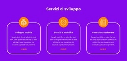 Generatore Di Siti Web Premium Per Servizi Di Produzione