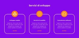 Modello HTML5 Esclusivo Per Servizi Di Produzione