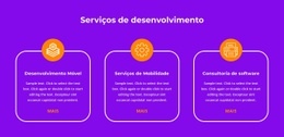 Serviços De Produção - Design De Site Personalizado