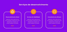 Serviços De Produção - Tema WordPress Exclusivo