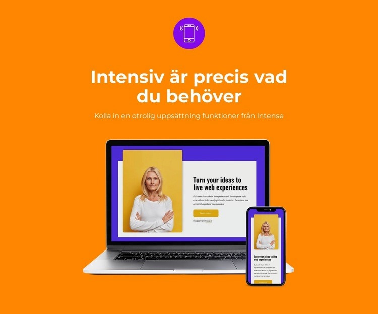 Adaptiv design CSS -mall