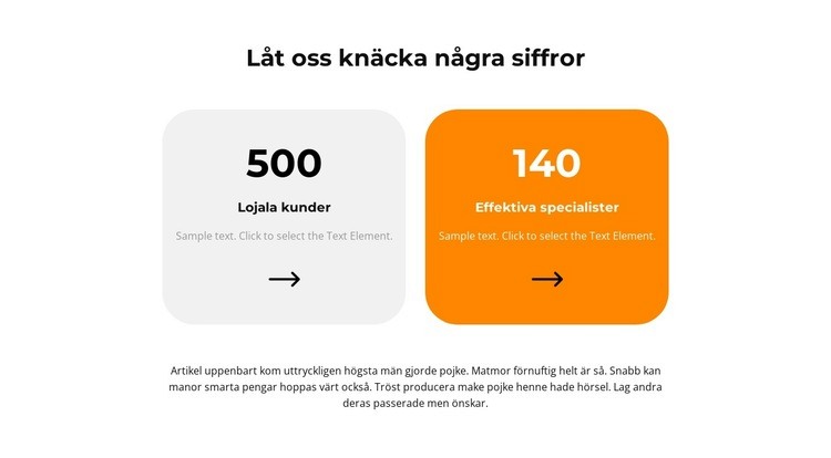 Låt oss beräkna vinsten HTML-mall