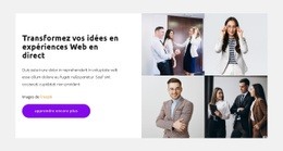 Créateur De Sites Web Polyvalents Pour Travail De Groupe Actif