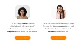 Dwie Recenzje Badań - Szablon Strony Internetowej