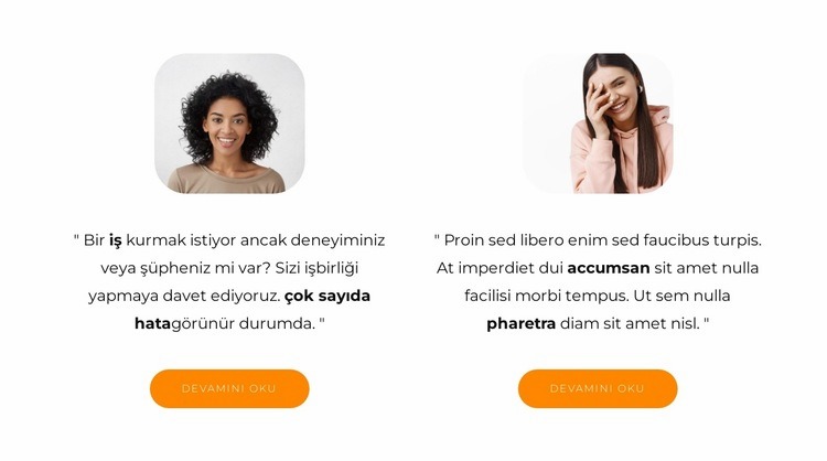 İki çalışma incelemesi Açılış sayfası