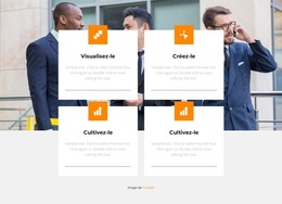 Travailler Dans Un Nouveau Bureau - Modèle De Site Web Professionnel Premium