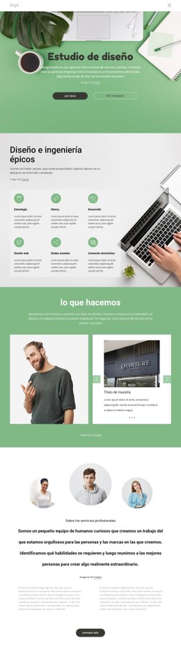 HTML5 Responsivo Para La Agencia De Marketing Digital De Servicio Completo.