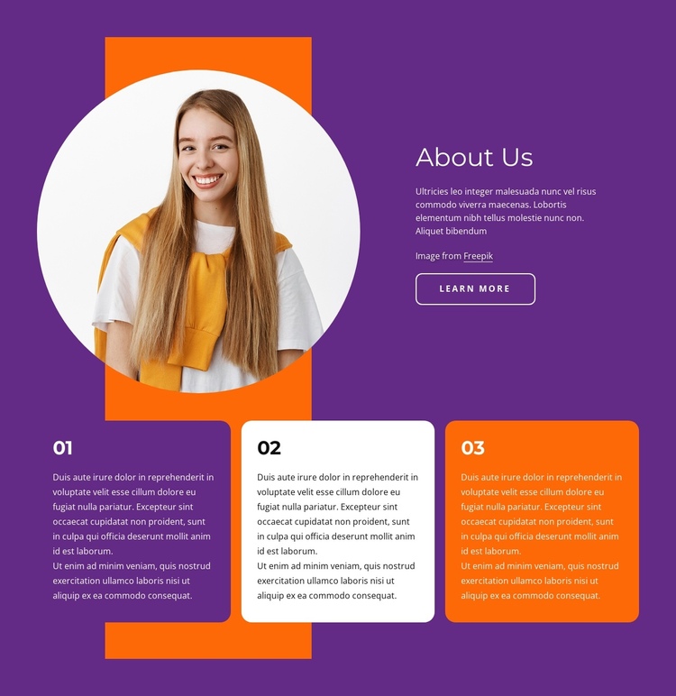 Digital masters One Page Template