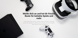 Site-Design Für Beliebte Gadgets