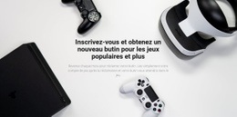 Conception Du Site Pour Gadgets Populaires