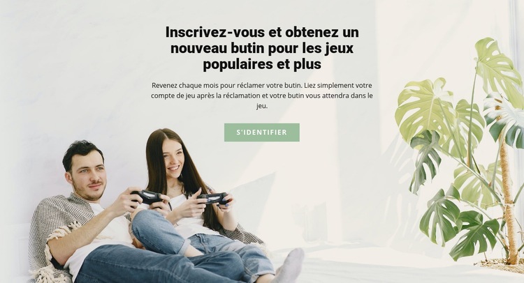 Jeux populaires Modèle