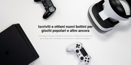 Miglior Design Della Pagina Di Destinazione Per Gadget Popolari