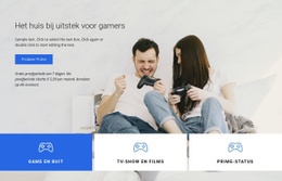 Het Huis Bij Uitstek Voor Gamers - Mobiele Bestemmingspagina