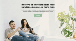 Jogos Populares - Modelo Joomla Profissional Personalizável