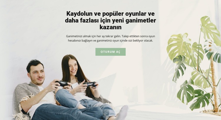 Popüler oyunlar Açılış sayfası