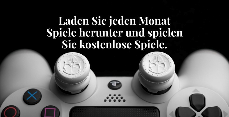 Spiele herunterladen und kostenlos spielen Website Builder-Vorlagen