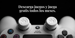 Descarga Juegos Y Juega Gratis - Plantilla Joomla Profesional