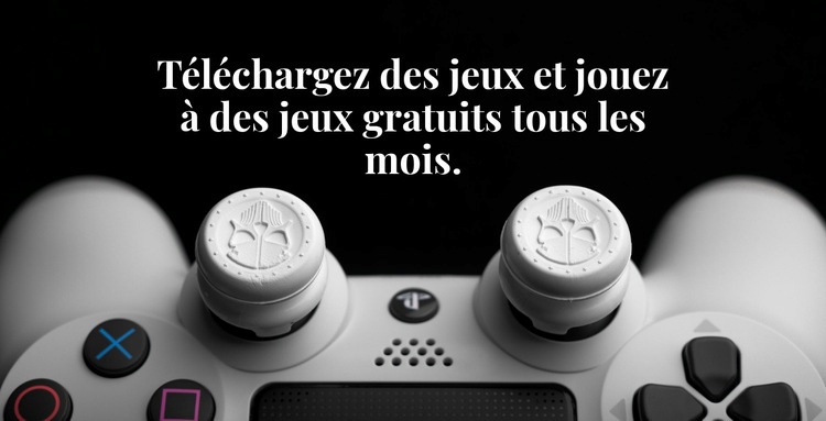 Téléchargez des jeux et jouez gratuitement Modèles de constructeur de sites Web