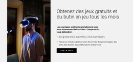 Obtenez Des Jeux Gratuits - Glisser-Déposer Un Modèle De Page