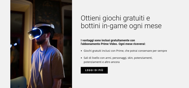 Ottieni giochi gratuiti Mockup del sito web